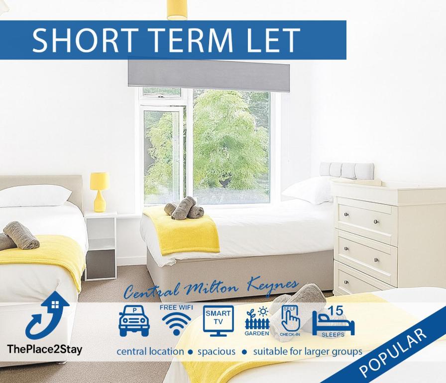 Group & Family Stay ! Central MK, Milton Keynes