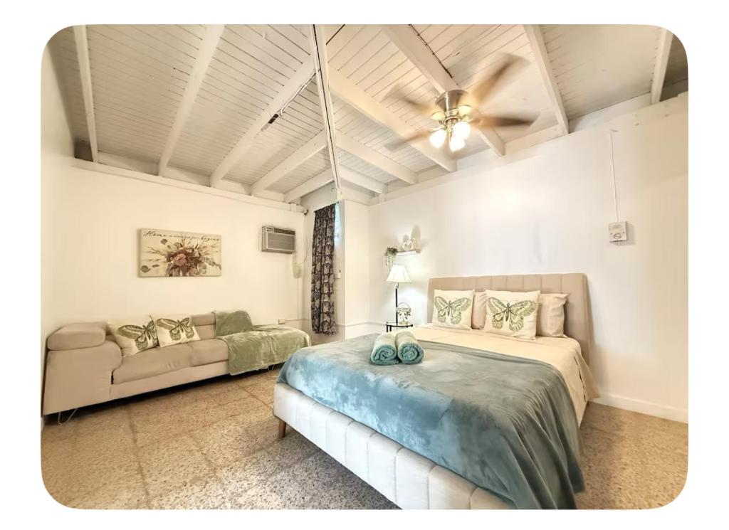 New Rustic Style Studio-Private Parking & Wifi, San Juan