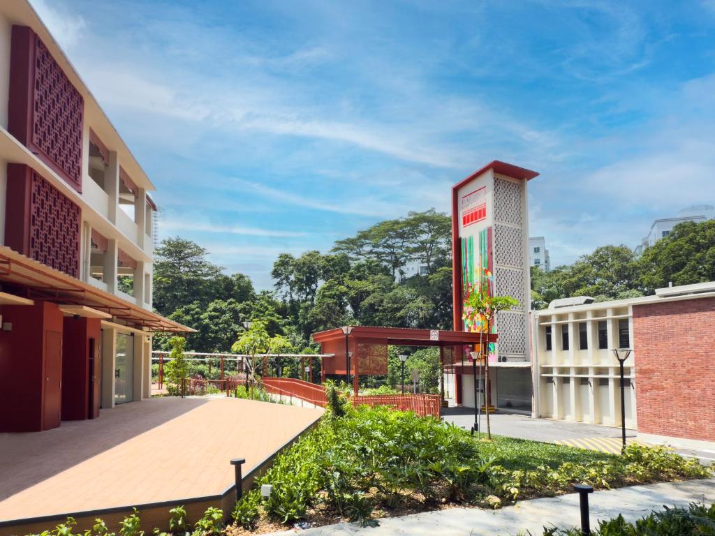 Exterior view, Coliwoo Bukit Timah Fire Station - CoLiving in Singapore