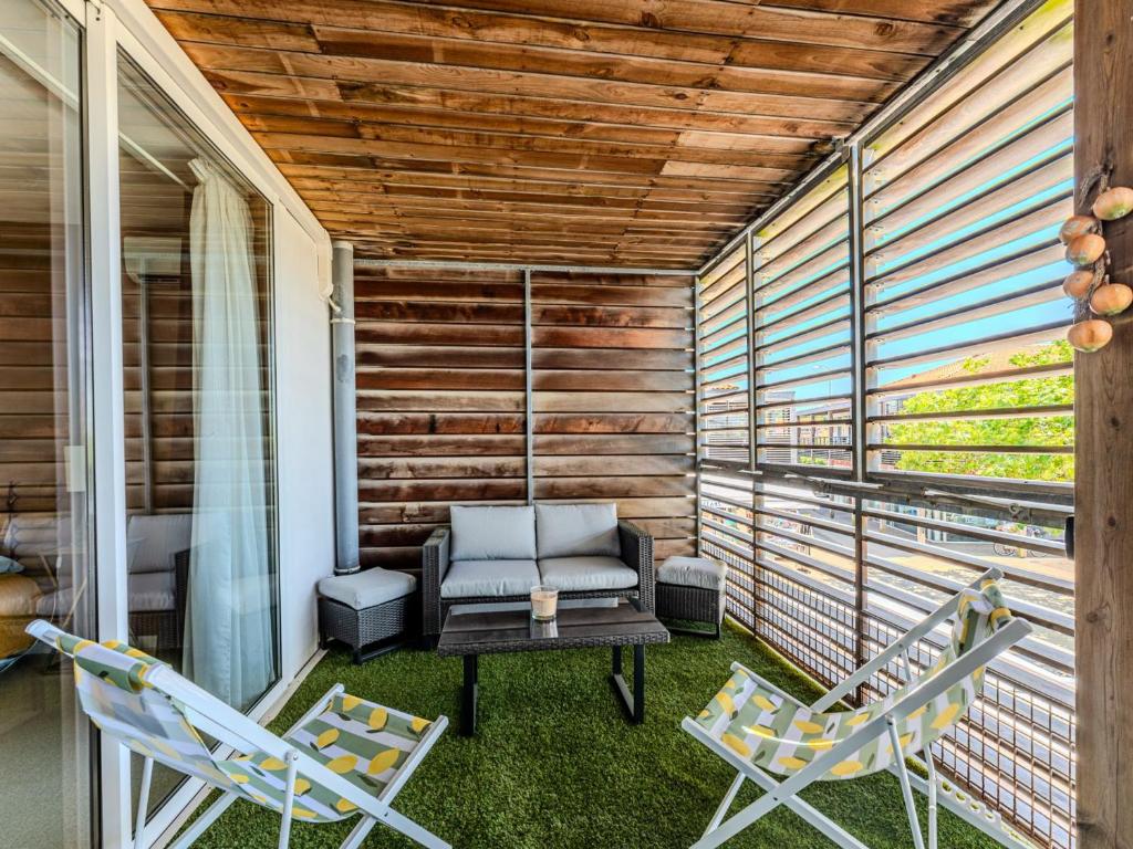 Biscarrosse plage, appartement climatisé et wifi, au centre, 4 pers. - FR-1-521-230 - 2