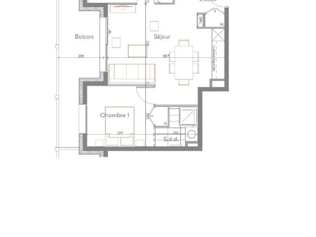 Appartement neuf 3 pièces, 6 pers, terrasse, parking, Les Saisies - FR-1-293-412 - 4