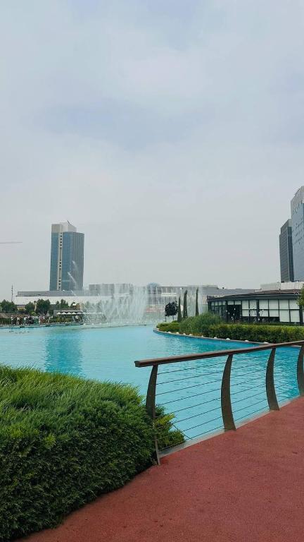 Nest One Tower 12 51 view of the park, Taschkent