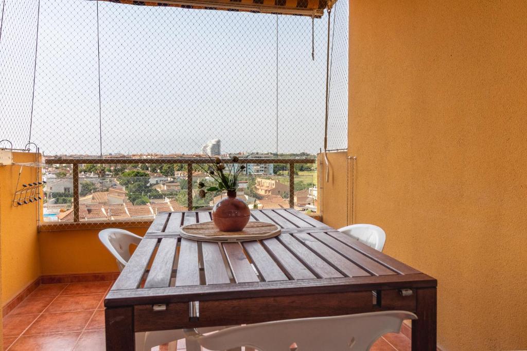 Global Vacacional, apartamento de una habitación en urbanización con piscina - 4