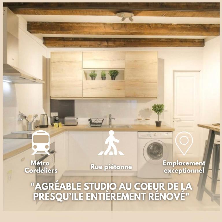 LE REFUGE - Studio coeur Presqu'île, Lyon