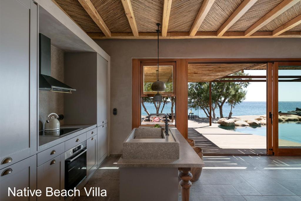 Kitchen, Elafonisi Villas in Crete Island