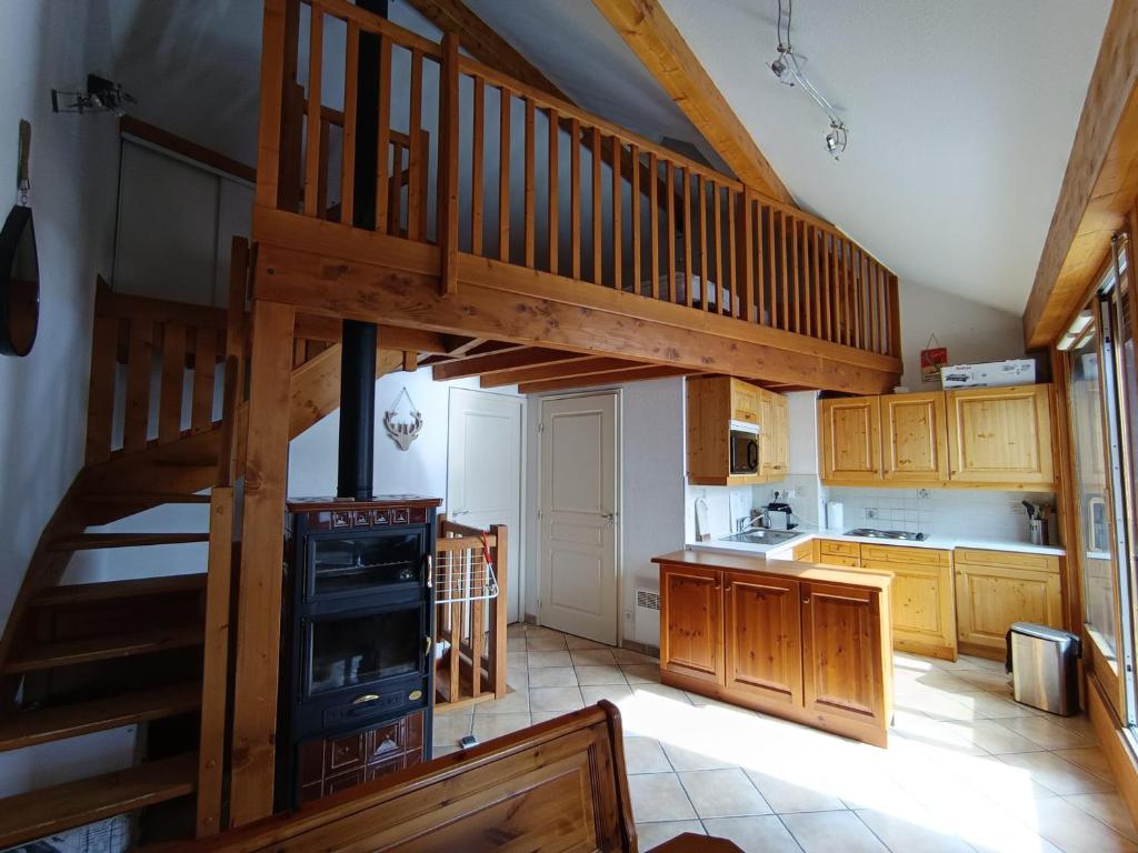 Grand duplex lumineux 4-6 pers., vue superbe, Montgenèvre - FR-1-445-164 - 1