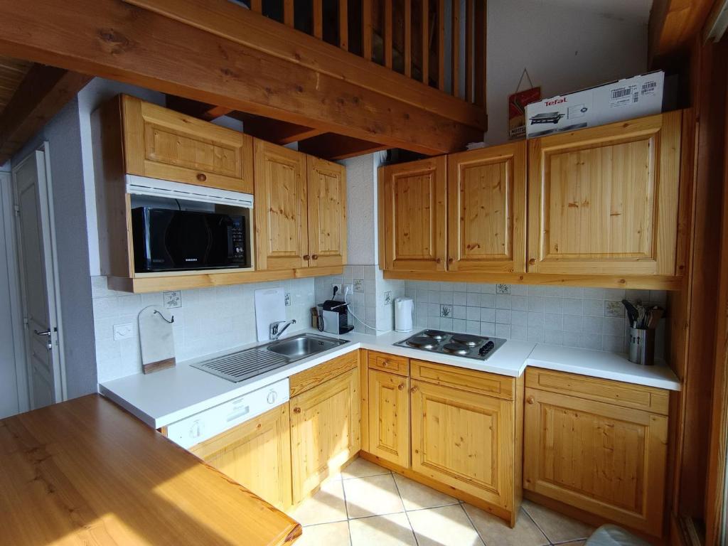 Grand duplex lumineux 4-6 pers., vue superbe, Montgenèvre - FR-1-445-164 - 5