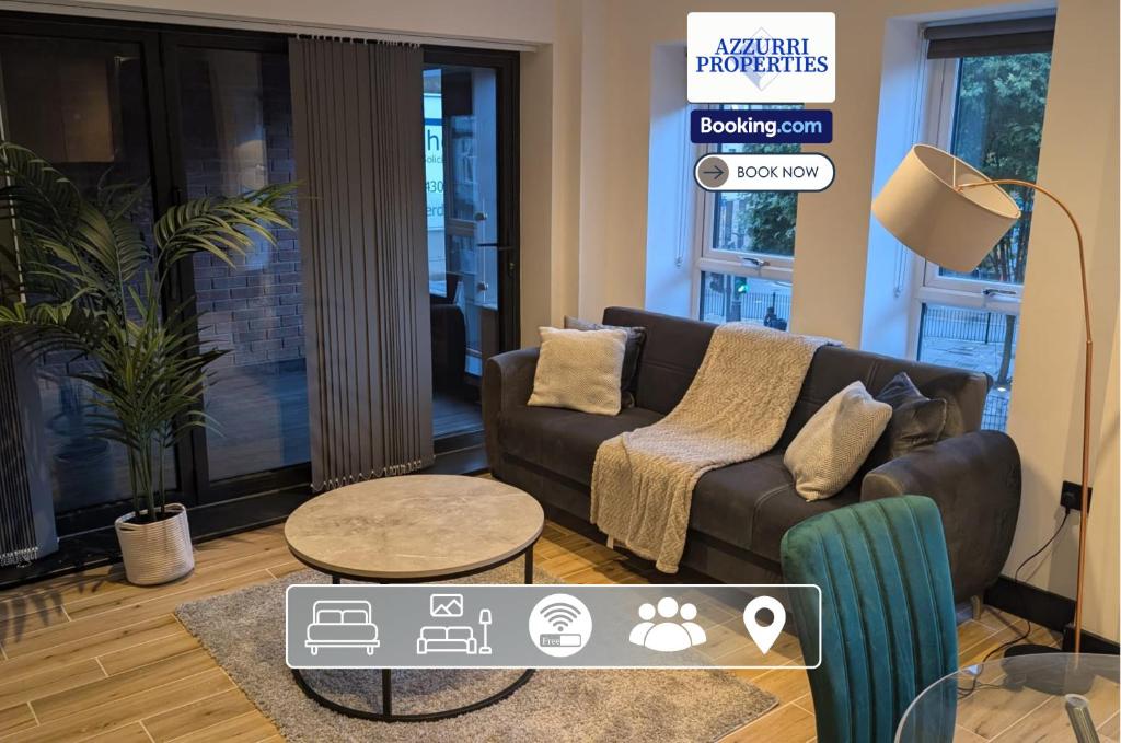 Monthly Stays at High Road By Azzurri Properties Short Lets & Serviced Accommodation North Finchley, Sleeps to 5, Finchley