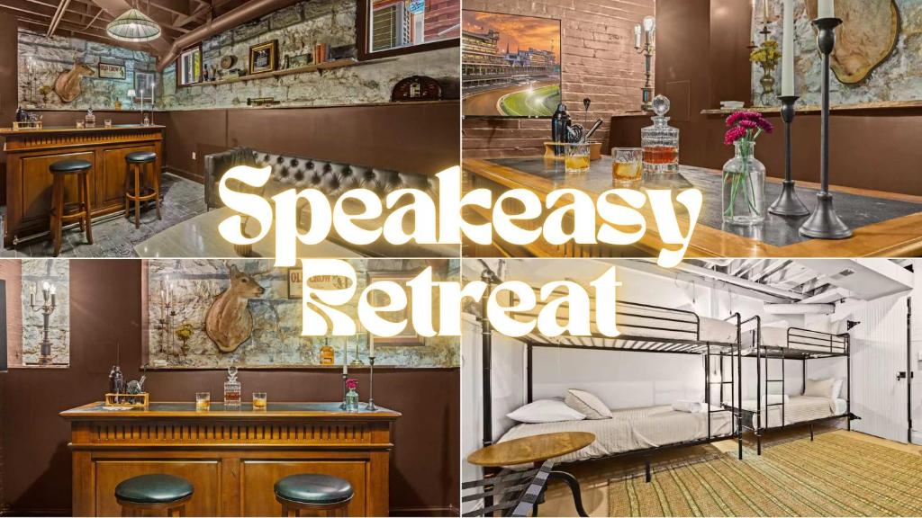 Gatsby Glam 3BR Speakeasy Retreat in Louisville, Louisville