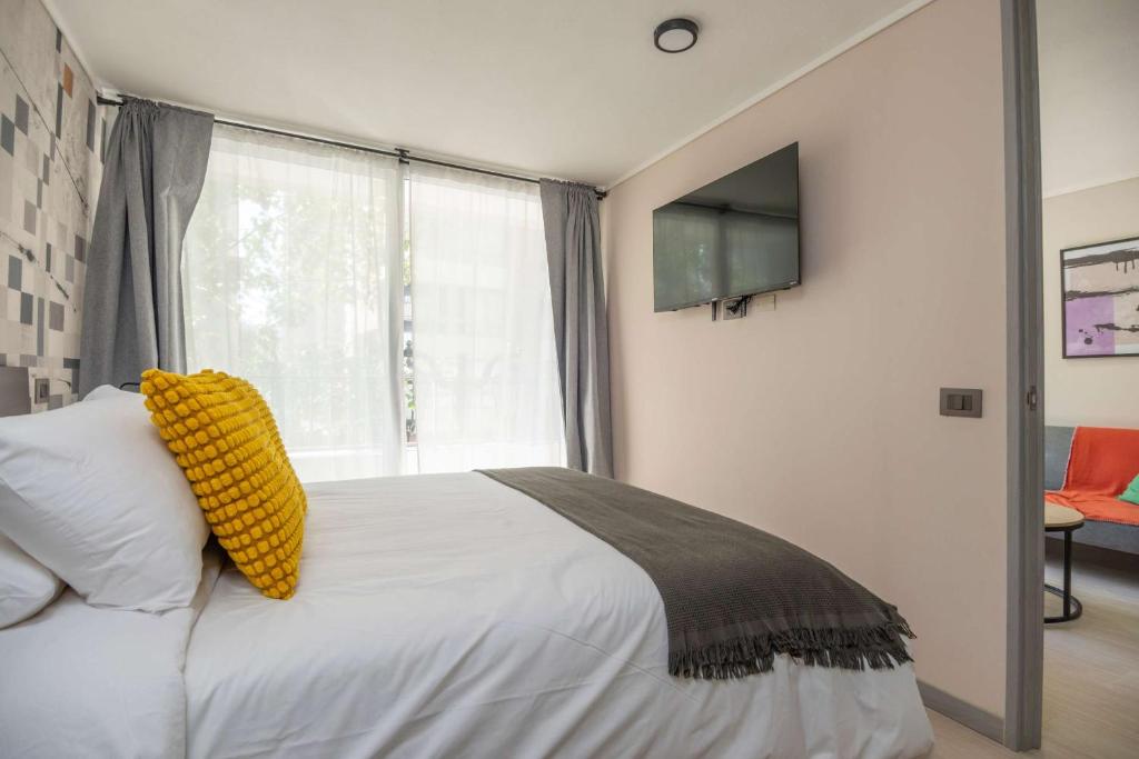 HOM I Departamento 1D1B 2PAX Metro Santa Lucia - 4