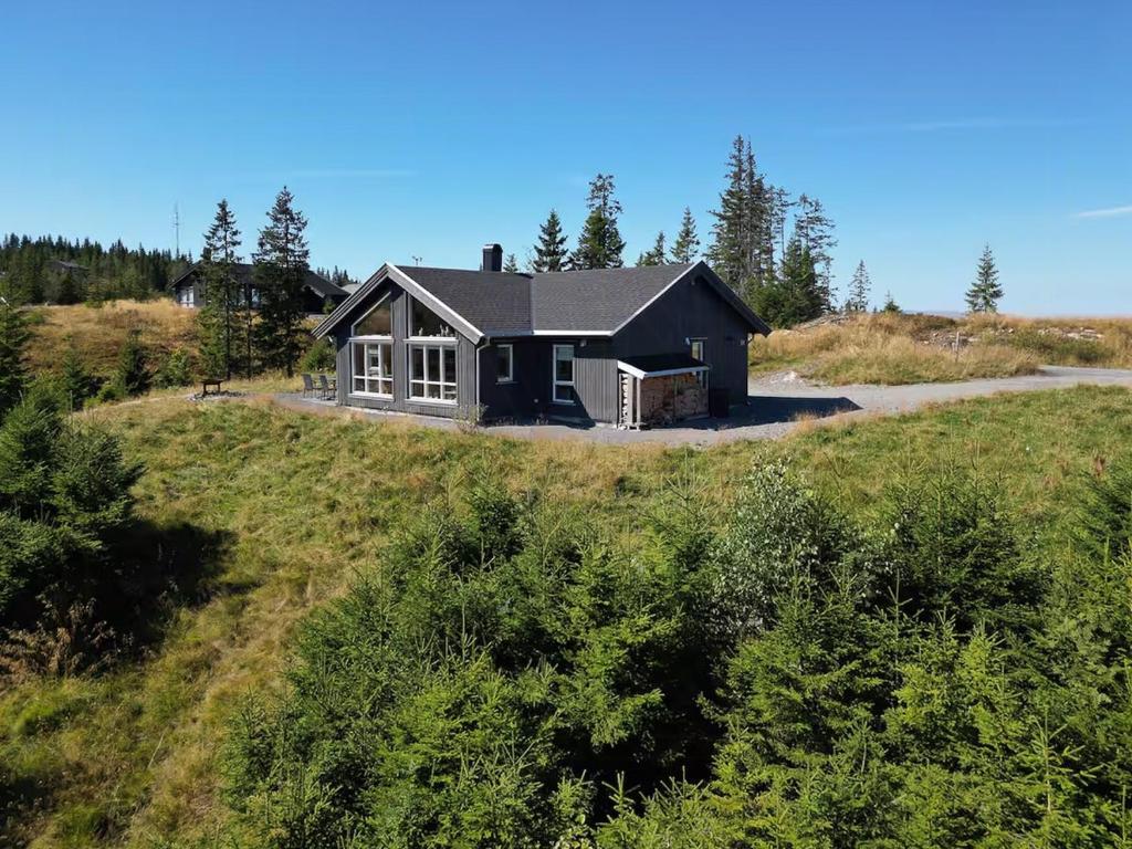 Modern Cabin With Views By Ski Trail In Hadeland, Roa