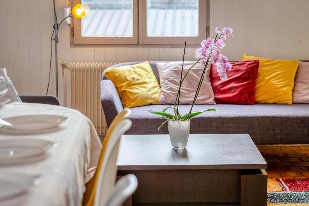 Agapanthes jolie maison de ville à Rouen avec extérieur terrasse - 5