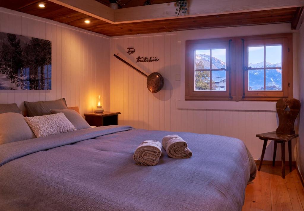 Chalet à thème, 2 chambres, vue sur les montagnes - 3