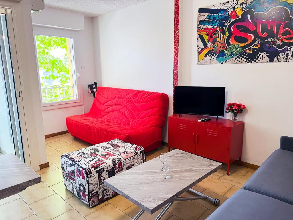 Appartement 45m2 Centre Île Rousse Plage à 100m Vue Mer, LʼÎle-Rousse