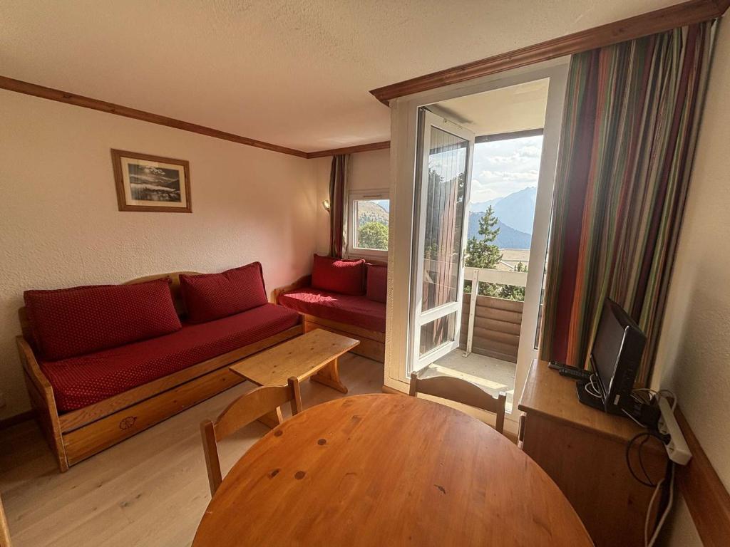 Studio cabine 4 pers. à L'Alpe d'Huez avec balcon - FR-1-405-373 - 2