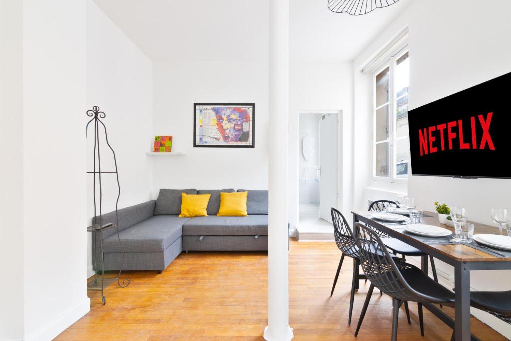Appartement Quartier Jardin du Luxembourg Free Netflix - 4