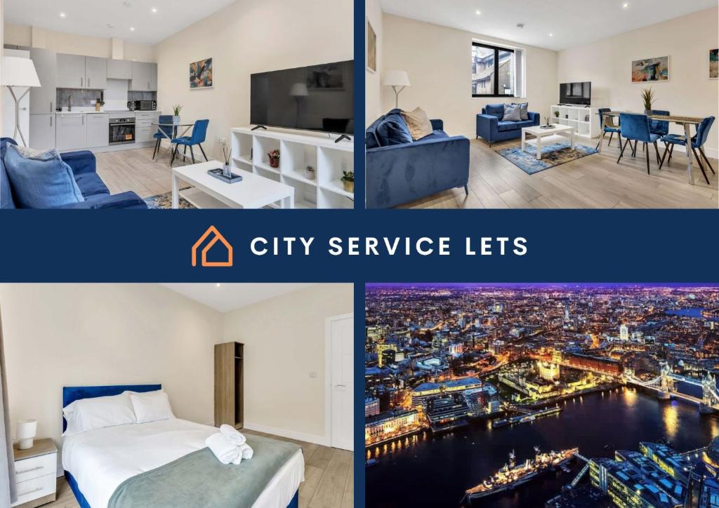 City Service Lets - New London Village 2-bed Excellent transport links to London with parking, Cheam