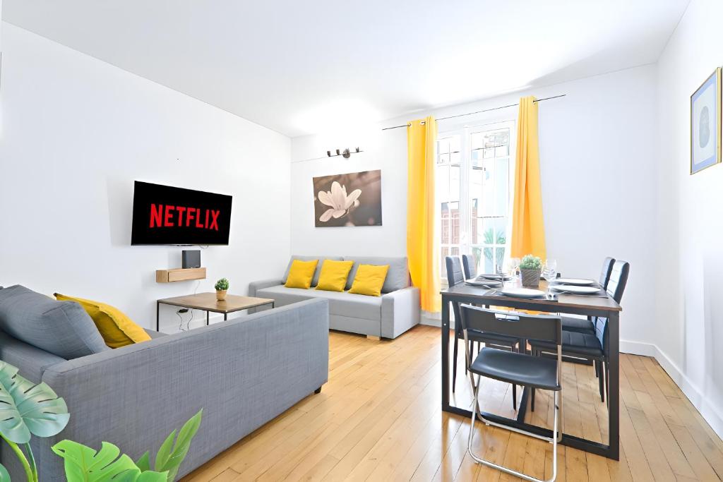 Near Eiffel Tower Luxurious 1 Bedroom Apartment with Free Netflix - 3
