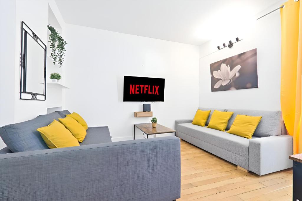 Near Eiffel Tower Luxurious 1 Bedroom Apartment with Free Netflix - 5