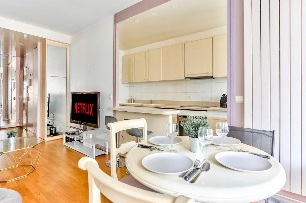 Appartement Quartier Arc de Triomphe Free Netflix - 4