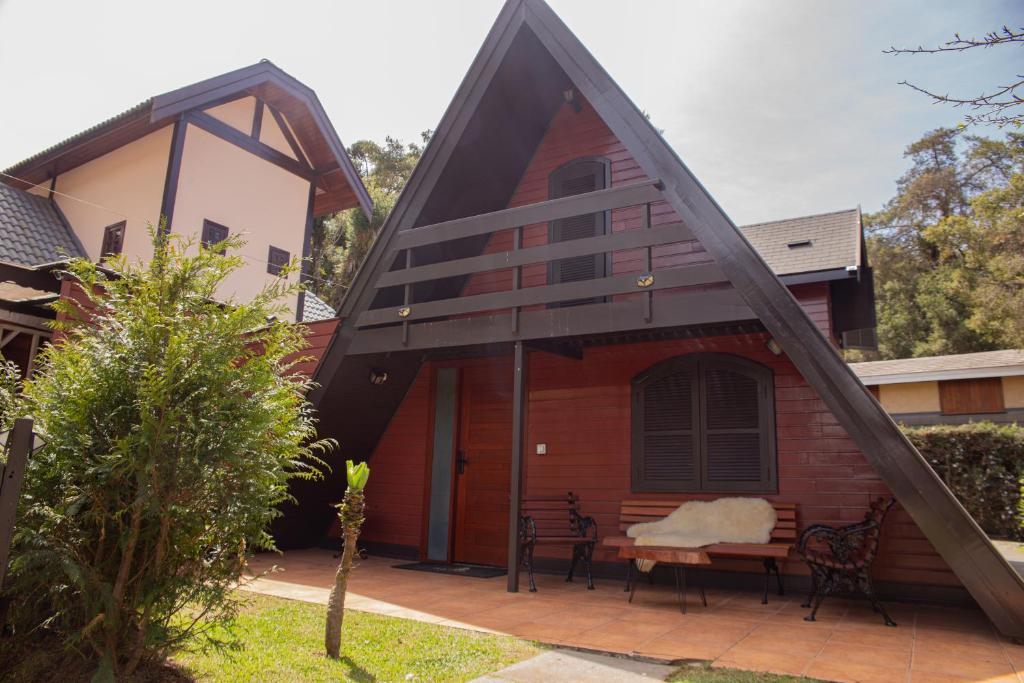 Chalé Pinot com Lareira, Campos do Jordão