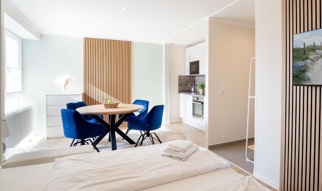 Das Solaris Beach Apartment 20 mit Garten, Sauna und hundefreundlicher Ausstattung, Grömitz