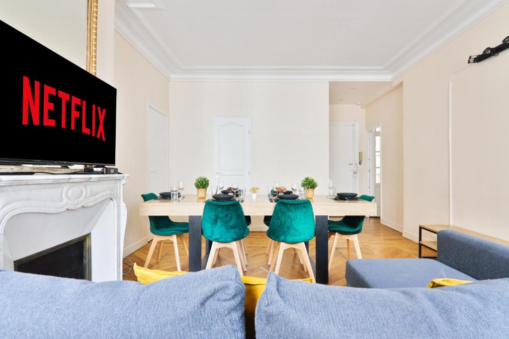 Arc de Triomphe Superbe Appartement Paris Free Netflix - 3