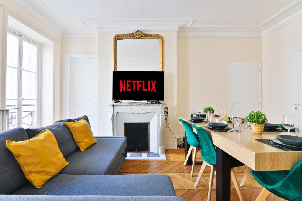 Arc de Triomphe Superbe Appartement Paris Free Netflix - 4