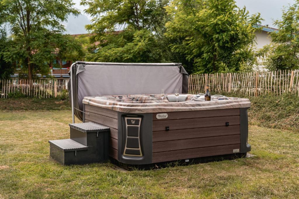 Chalet Bergherzerl im Chiemgau mit Sommerpool, Whirlpool, Sauna und eingezäuntem Garten - 5