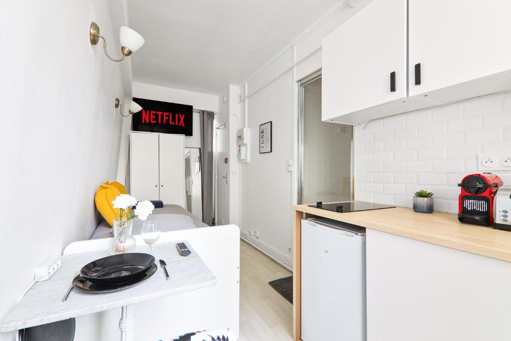 Studio Quartier Tour Eiffel 9 Free Netflix - 2