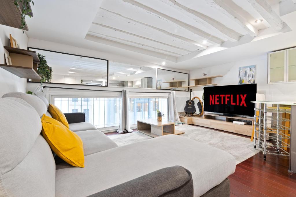 Superb Apartment Quartier Bonne Nouvelle Free Netflix - 2