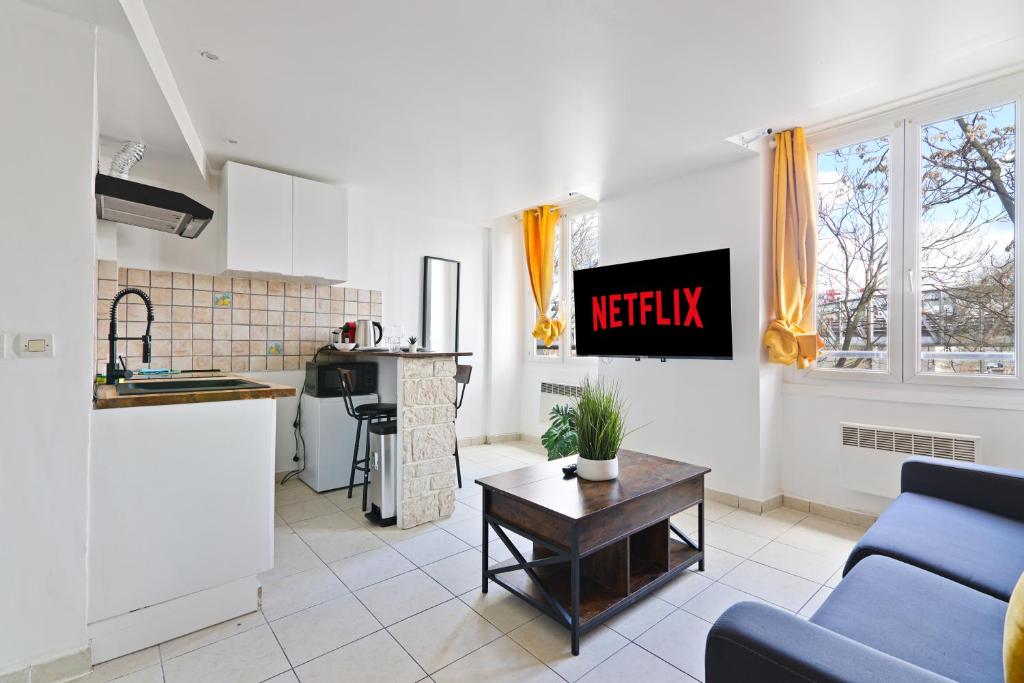 Studio Apartment Quartier Austerlitz Free Netflix - 3