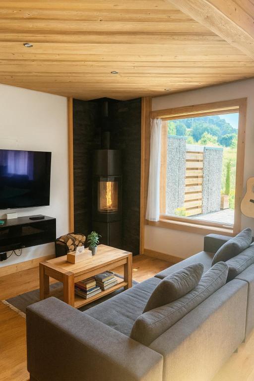 Superbe Chalet Mitoyen à Megève 7 pers Près des Pistes - 2