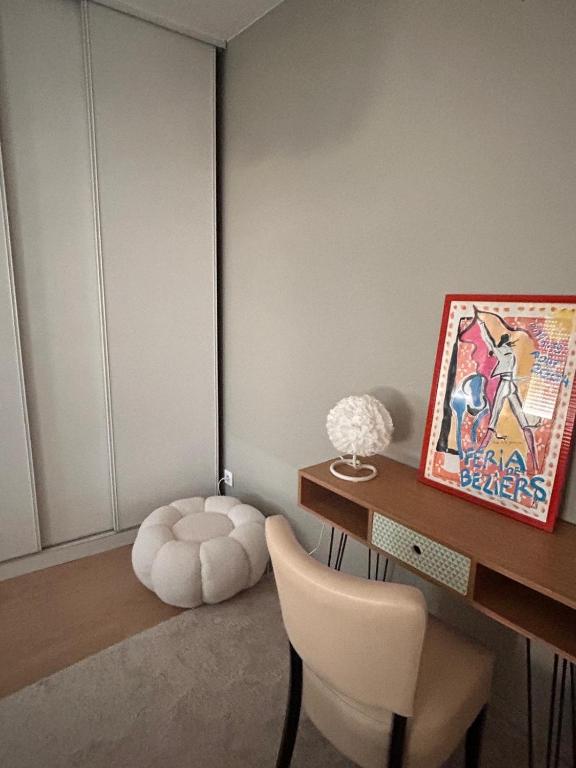 Vigne et mer-Spacieux Appartement Haussmannien-2chambres-Wifi - 3