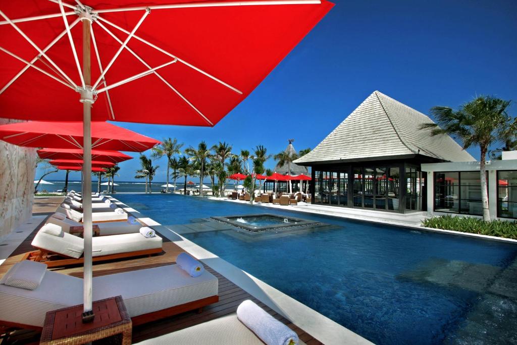Beach, The Royal Santrian Luxury Beach Villas in Bali