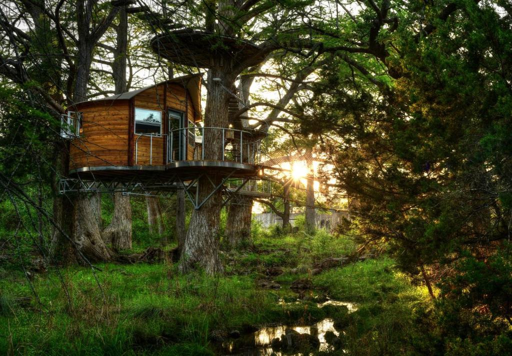 Adventures Await at this Stunning Tree House Retreat in Texas, Spicewood