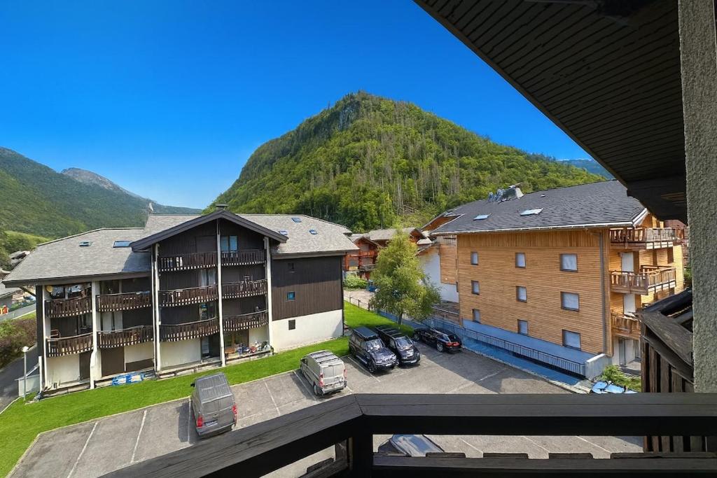 Super studio 4 pers avec balcon et vue montagne, Montriond