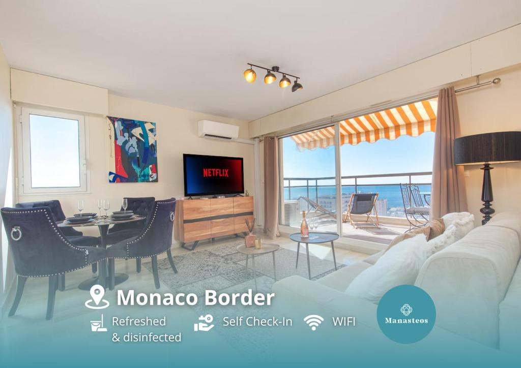 5mn Monaco - Sublime écrin - Terrasse vue mer - EM - 1