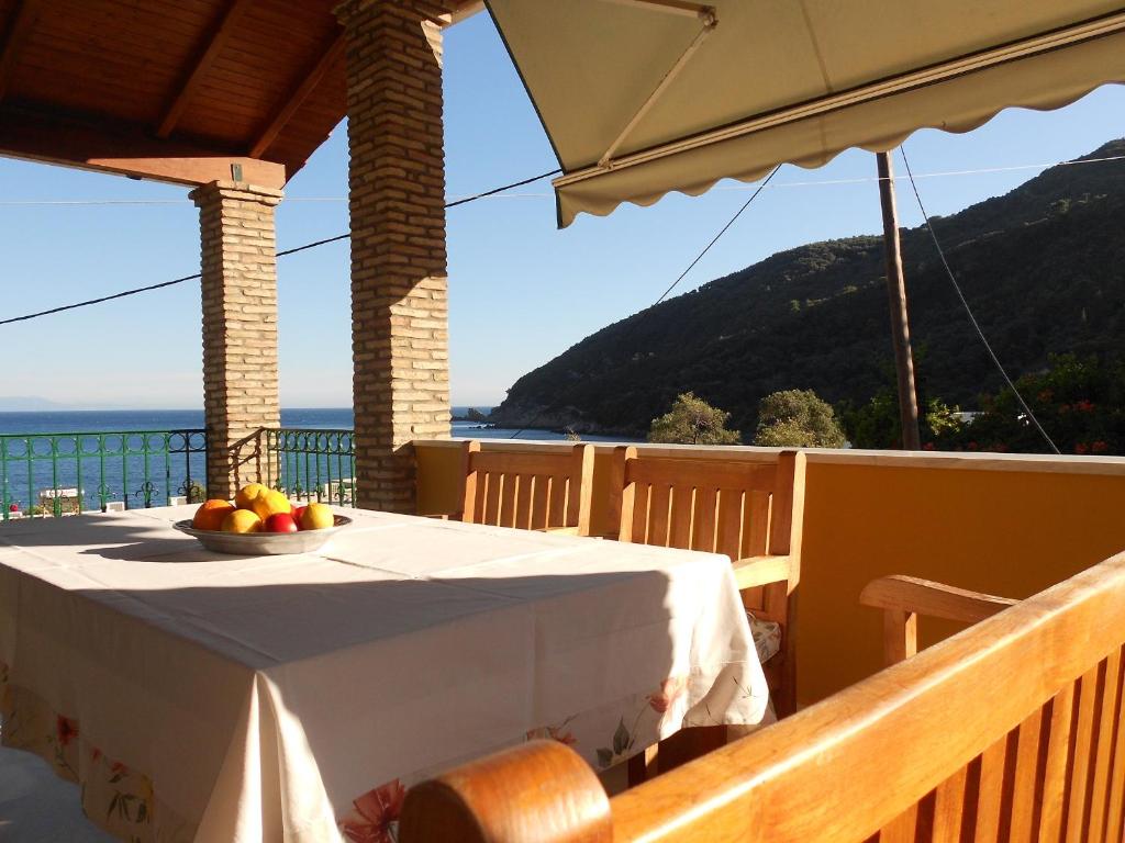 Balcony/terrace, Villa Sofia in Parga