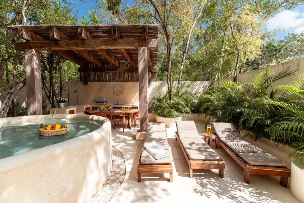AHAL Holistika 9BR Jungle Sanctuary with Private Rooftop & Plunge Pools - 3