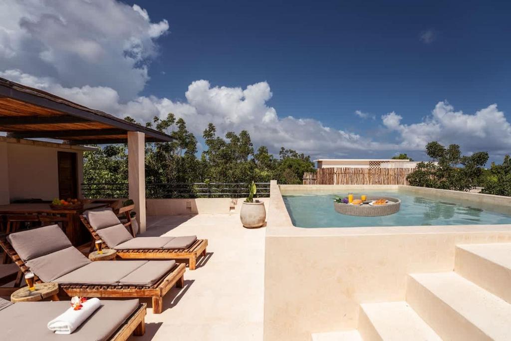 AHAL Holistika 9BR Jungle Sanctuary with Private Rooftop & Plunge Pools - 4