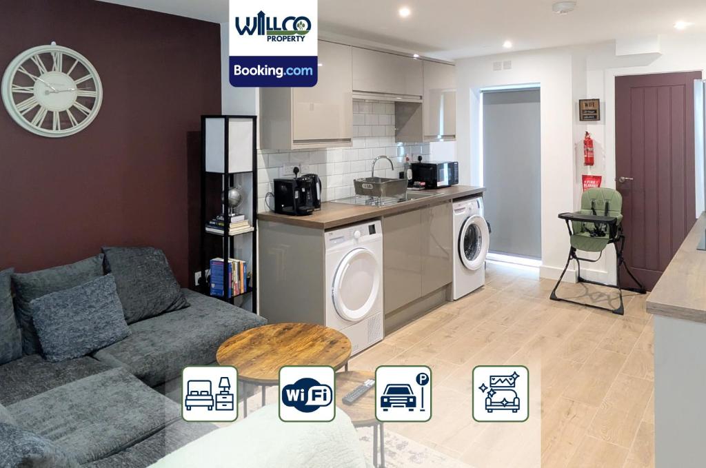 5BR House By WillCo Property Short Lets & Serviced Accommodation Derby With Games, Parking Perfect For Contractors, Derby