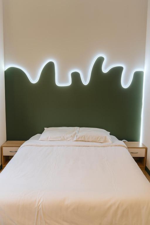 Chambre privée verte - Maison partagée, Amiens