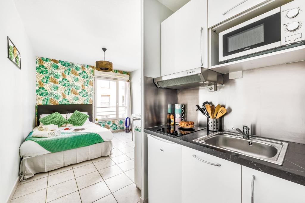 BnGo I Le Nid Cosy PartDieu I 2pers - 2