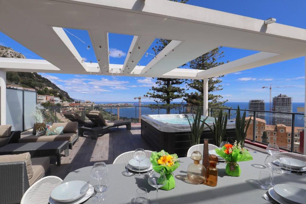MonteCarloSeaView & Jacuzzi & Parking #29 - 1