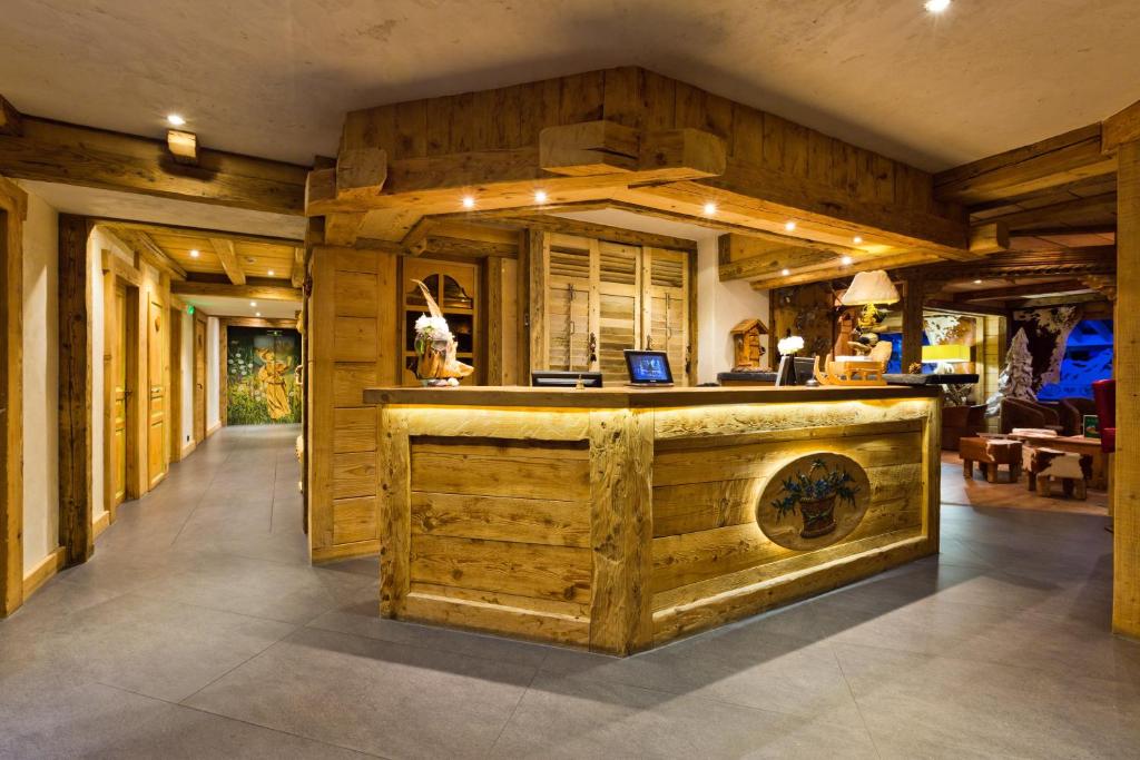 Lobby, Chalet-Hôtel Les Gentianettes in La Chapelle-d'Abondance