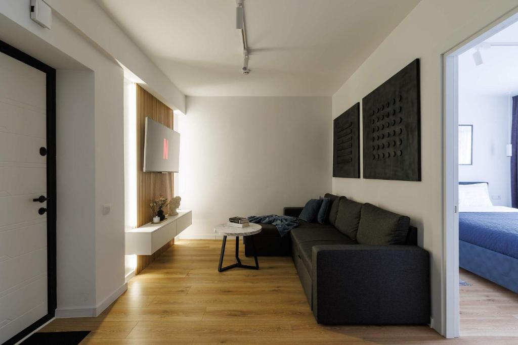 1,5 BR- Balcony, Netflix, Nespresso, AC, Walk-to-Mall - GrandStay md, Sectorul Botanica