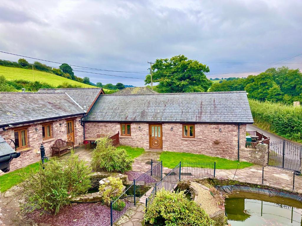 STONE BUILT BARN in a beautiful RURAL setting, Llangwm-isaf