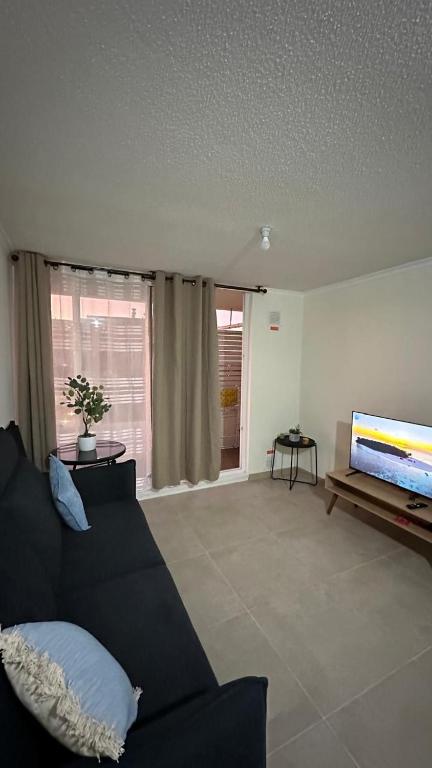 Dpto con terraza vista al mar y faro, La Serena