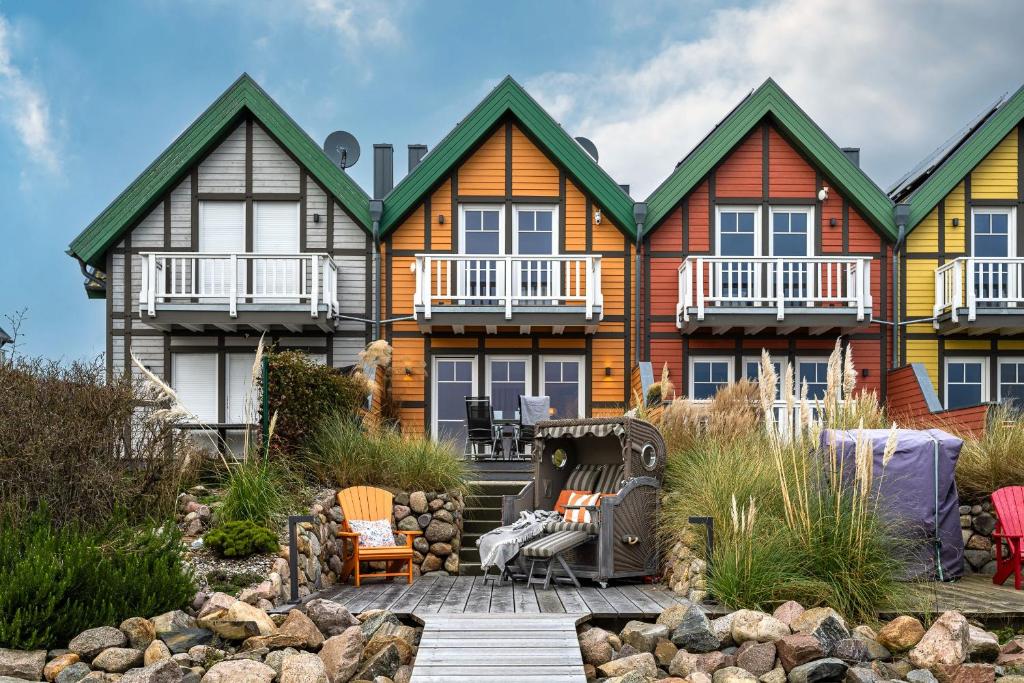 Hafenspaß - Sauna, Steg, Hafenblick, Kamin, Terrasse, Olpenitz